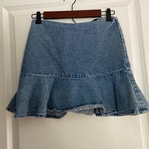 Forever 21 Jean skirt!